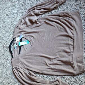 Michael Stars Camel Knit Top